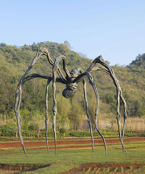 works by louise bourgeois, elmgreen & dragset and more emerge in thai khao yai art forest