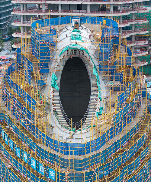 MAD architects' shenzhen culture park enters final construction phase before 2025 opening