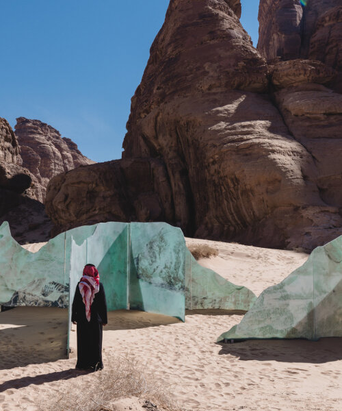 sarah brahim & ugo schiavi unearth AlUla's forgotten rituals with glass temples & vessels