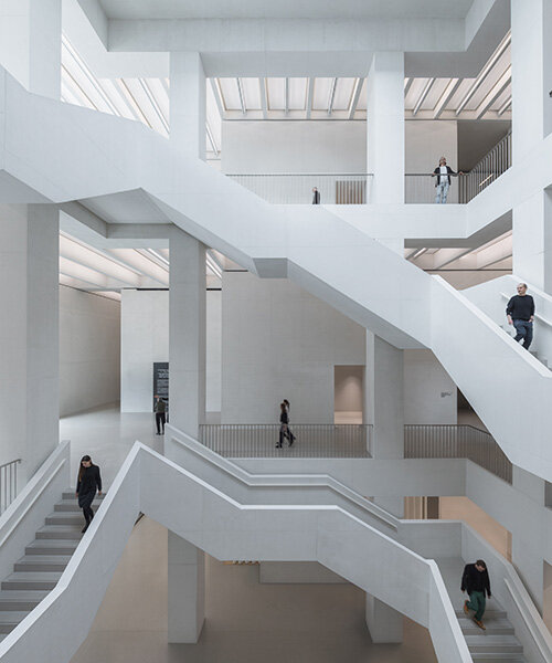 thomas phifer-designed museum of modern art in warsaw opens with inaugural exhibition