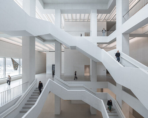 thomas phifer-designed museum of modern art in warsaw opens with inaugural exhibition