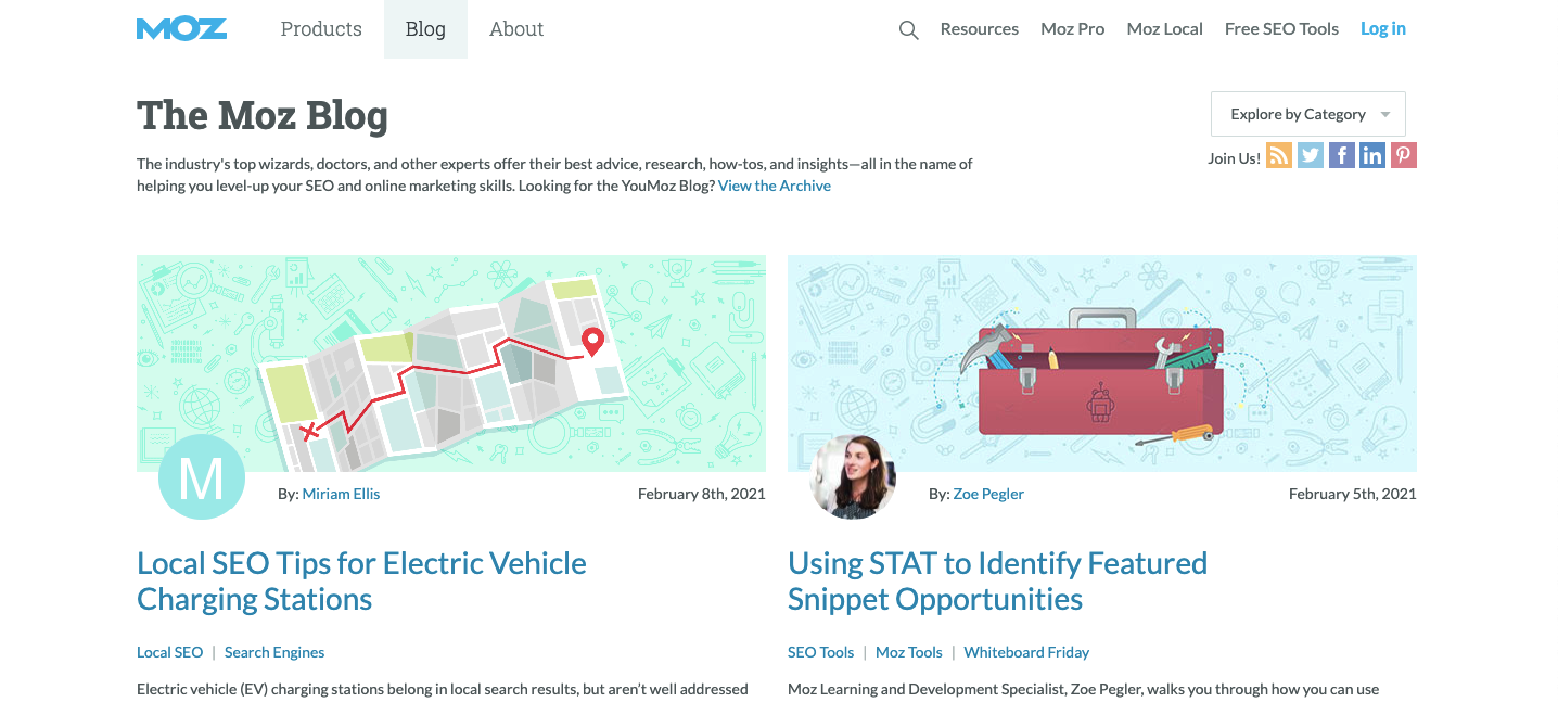 moz top seo blogs