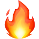 emoji flame