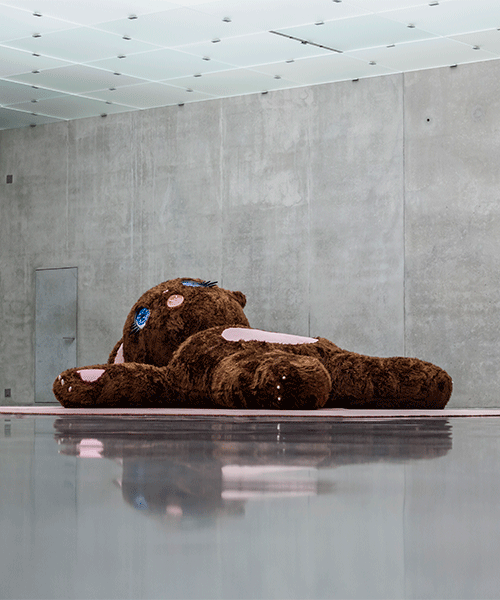 precious okoyomon's dreamlike exhibition fills kunsthaus bregenz with plush companions